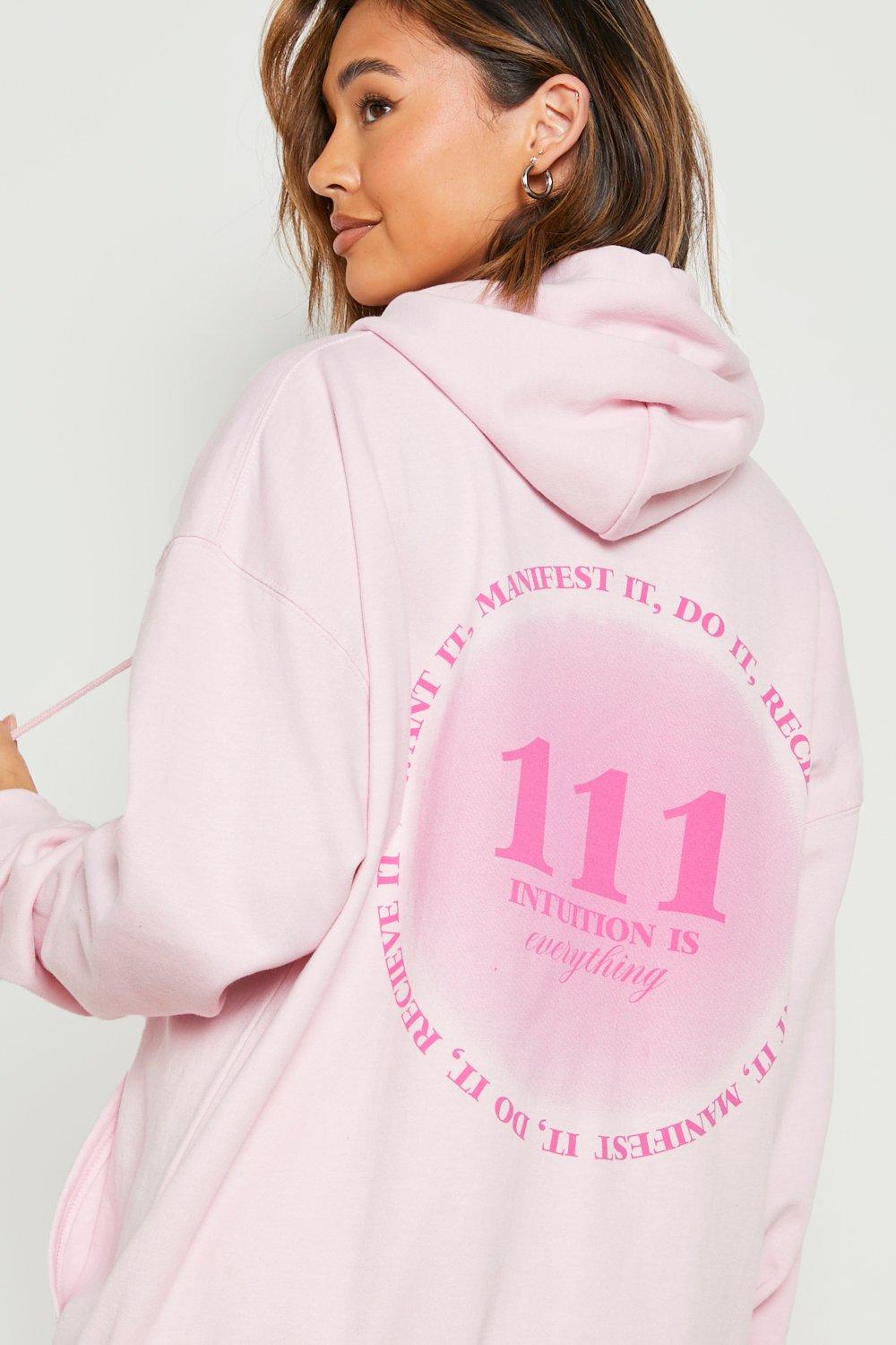 Angel Numbers Oversized Hoodie